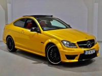 Used, 2014 MERCEDES-BENZ C CLASS C63 Amg, Yellow, 3331532-1