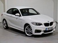 Used, 2017 BMW 2 SERIES 218d M Sport, White, 3353231-1