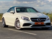 Used, 2017 Mercedes-benz C-class Amg C 63 Premium, White, 3719253-1