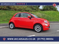 Used, 2016 FIAT 500 Lounge, Pink, -1