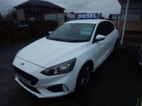 Used, 2018 Ford Focus, White, 1029038-1