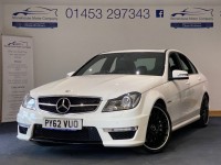 Used, 2012 MERCEDES-BENZ C CLASS C63 Amg, White, -1