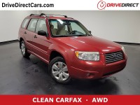 Used, 2008 Subaru Forester 2.5X, Red, 8H701110A-1
