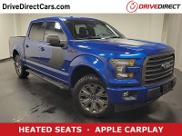 Used, 2017 Ford F-150 XLT, Blue, HFC12656-1