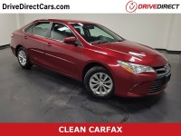 Used, 2017 Toyota Camry LE, Red, HU793046A-1