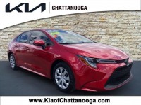 Used, 2021 Toyota Corolla LE, Red, B141347-1