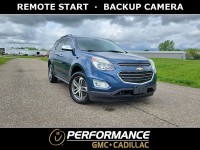 Used, 2016 Chevrolet Equinox LTZ, Blue, G6295320-1
