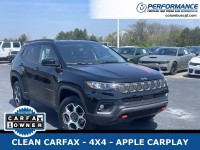 Used, 2022 Jeep Compass Trailhawk, Black, NT164419-1