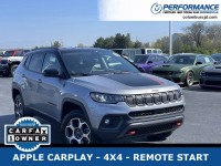 Used, 2022 Jeep Compass Trailhawk, Silver, NT189452-1