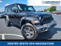 New, 2022 Jeep Wrangler Unlimited Sport S, Black, NW272544-1