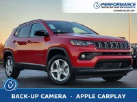 New, 2024 Jeep Compass Latitude, Red, RT575948-1