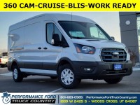 New, 2022 Ford E-transit Cargo Van XL, White, 42NKA83089-1