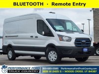 New, 2023 Ford E-transit Cargo Van Base, White, 42PKA27661-1