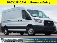 New, 2023 Ford Transit Cargo Van Base, White, 42PKB97622-1