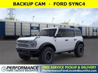 New, 2024 Ford Bronco Badlands, White, RLA56320-1