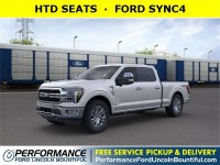 New, 2024 Ford F-150 Lariat, Silver, RFA89042-1