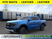 New, 2024 Ford Ranger Lariat, Blue, RLE25316-1