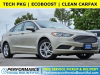 Used, 2018 Ford Fusion SE, Gold, JR256885-1