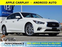 Used, 2021 INFINITI Q50 3.0t LUXE, White, MM755911-1