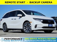New, 2024 Honda Odyssey EX-L Auto, White, RB047591-1