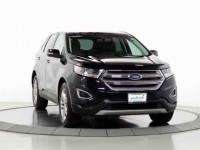 Used, 2017 Ford Edge Titanium, Black, H020875A-1