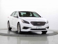 Used, 2017 Hyundai Sonata Base, White, H020846A-1