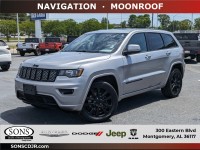 Certified, 2019 Jeep Grand Cherokee Altitude, Silver, PA1323T-1