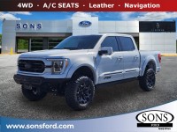Used, 2021 Ford F-150 Lariat, White, C6417AT-1