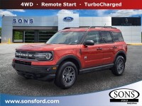 New, 2024 Ford Bronco Sport Big Bend, Red, 6221-1