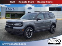 New, 2024 Ford Bronco Sport Outer Banks, Gray, 6241-1