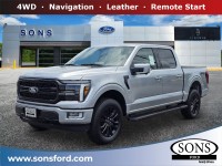 New, 2024 Ford F-150 Lariat, Silver, 6244-1