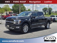 New, 2024 Ford F-150 King Ranch, Black, 6272-1