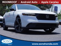 New, 2024 Honda Accord Hybrid Sport, White, 29033-1