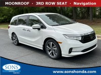 New, 2024 Honda Odyssey Touring, White, 28696-1