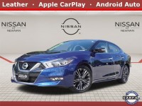 Certified, 2018 Nissan Maxima 3.5 SV, Blue, JC410068-1