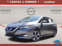 Certified, 2021 Nissan Leaf SL Plus, Gray, MC554875-1