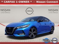 Certified, 2021 Nissan Sentra SR, Blue, MY208024-1