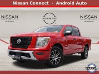 Certified, 2022 Nissan Titan SV, Red, NN103873-1