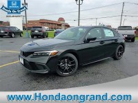 New, 2024 Honda Civic Hatchback Sport, Black, 41416-1