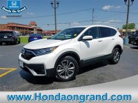 Certified, 2021 Honda Cr-v EX-L, White, 41328A-1
