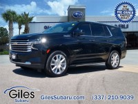Used, 2021 Chevrolet Tahoe High Country, Black, 600356A-1