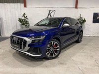 Used, 2019 AUDI Q8 Sq8 Tdi Quattro, Blue, FP69XEA-1