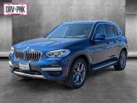 Used, 2021 BMW X3 sDrive30i Sports Activity Vehicle, Blue, M9E50817-1