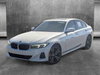 New, 2023 BMW 3 Series 330i Sedan, White, P8D01301-1