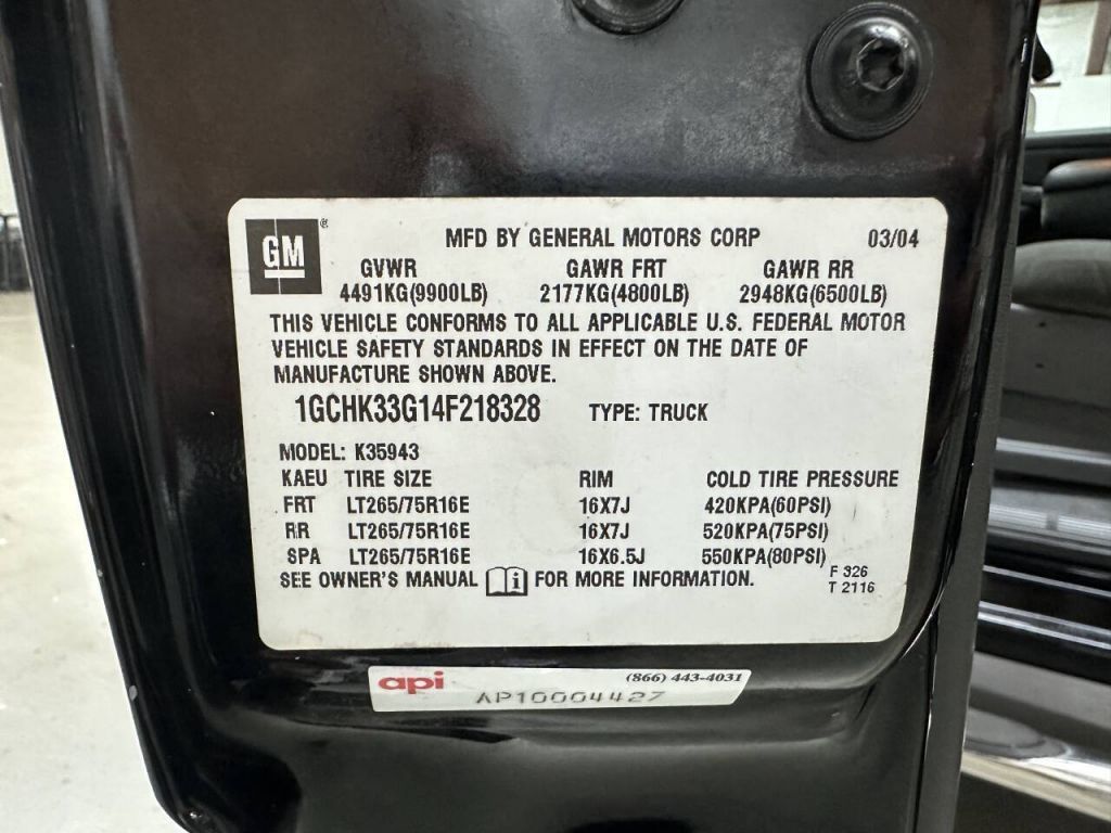 2004 Chevrolet Silverado 3500
