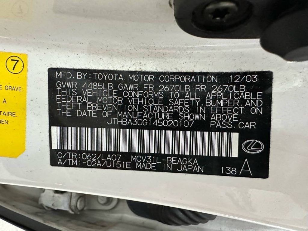 2004 Lexus ES 330