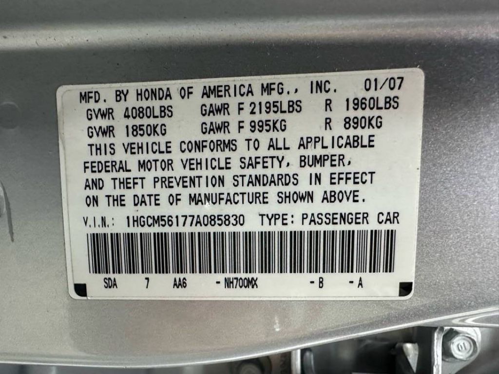 2007 Honda Accord