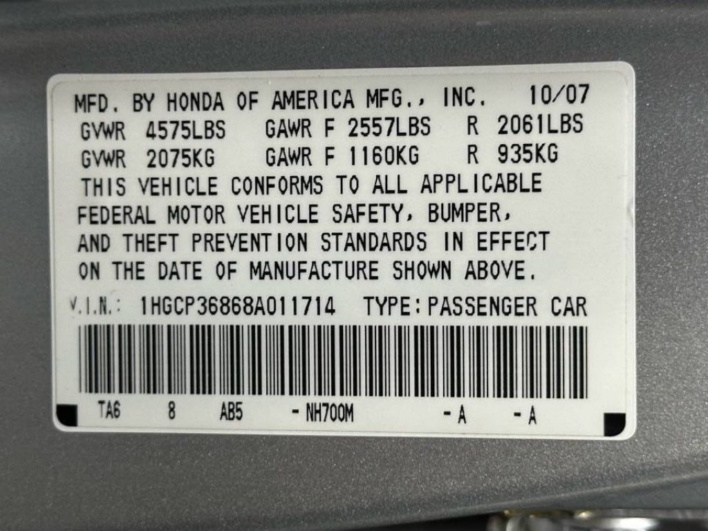 2008 Honda Accord