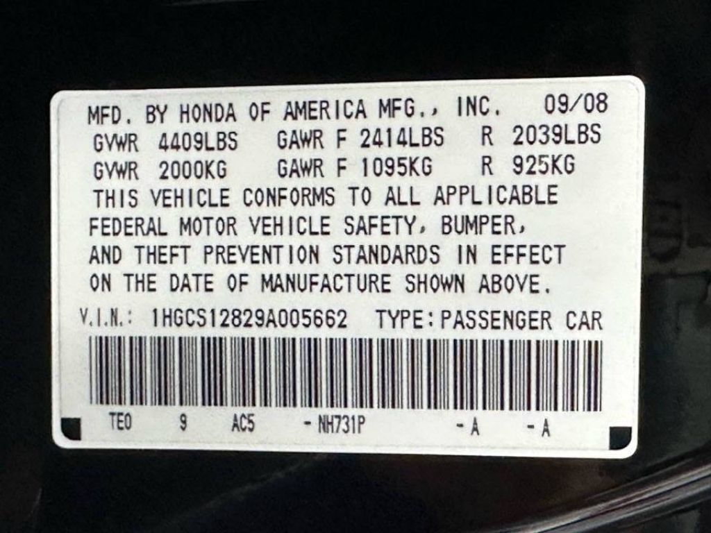 2009 Honda Accord