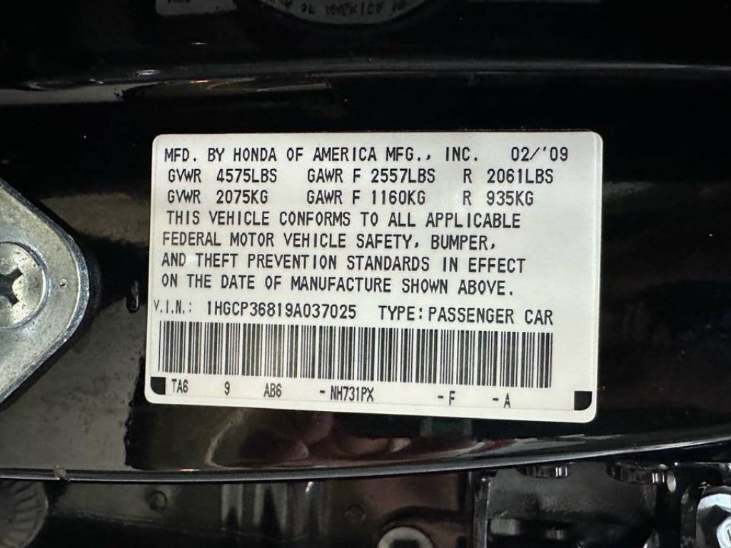 2009 Honda Accord